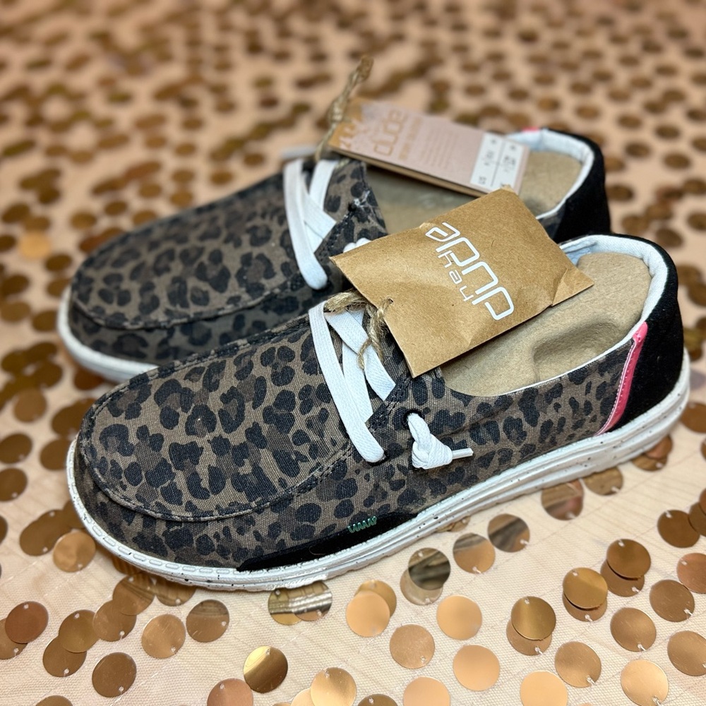 Women’s Jungle Brown~ Leopord “Wendy” Hey Dudes